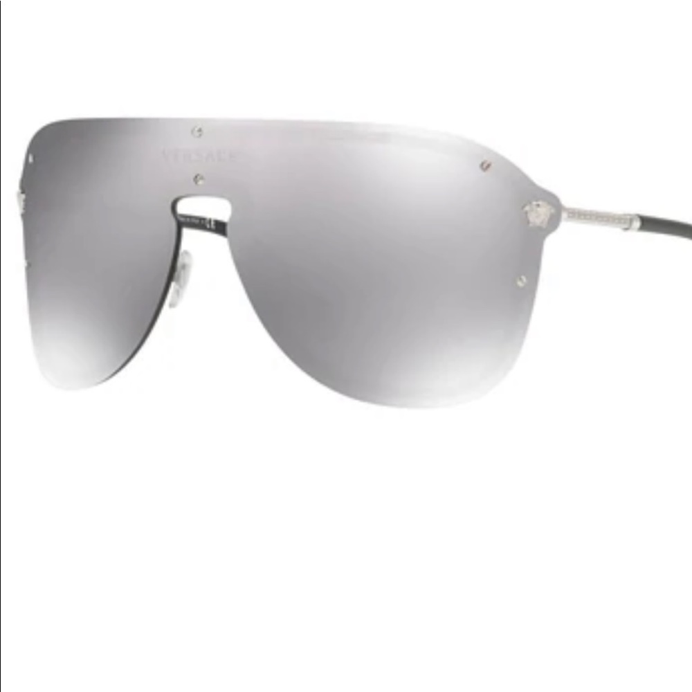 Versace silver glasses